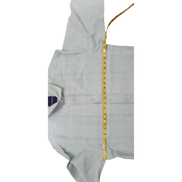 Tommy Bahama Men’s Linen Long Sleeve Shirt Sea Glass Breezer Size L - Picture 8 of 12